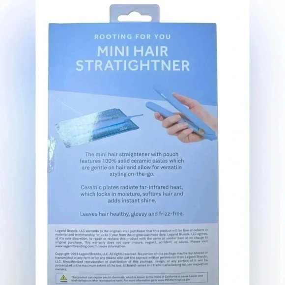 BLISS ROOTING FOR YOU MINI HAIR
STRATIGHTNER - Picture 3 of 5